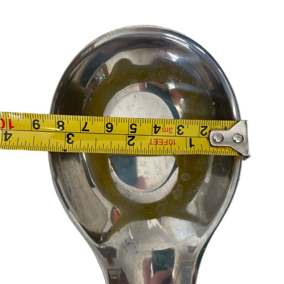 Crate & Barrel Stainless Steel Spoon Rest GREAT Condition. - Picture 5 of 5